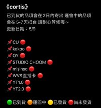 cortis進度