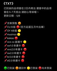 TXT進度