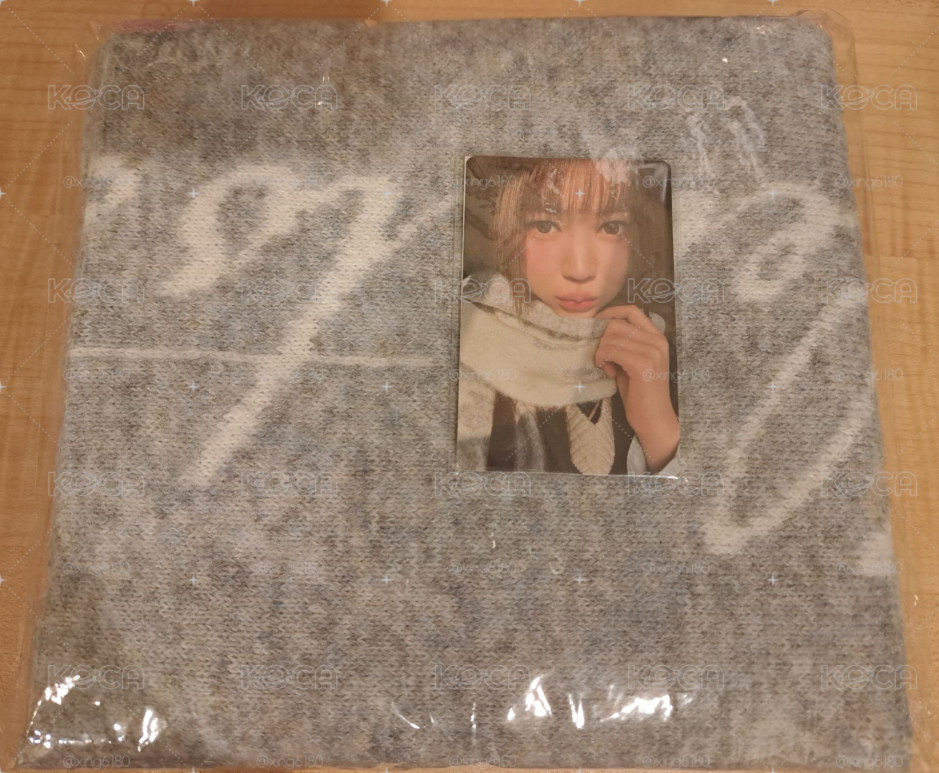 hearts2hearts yeon 飯咪圍巾組