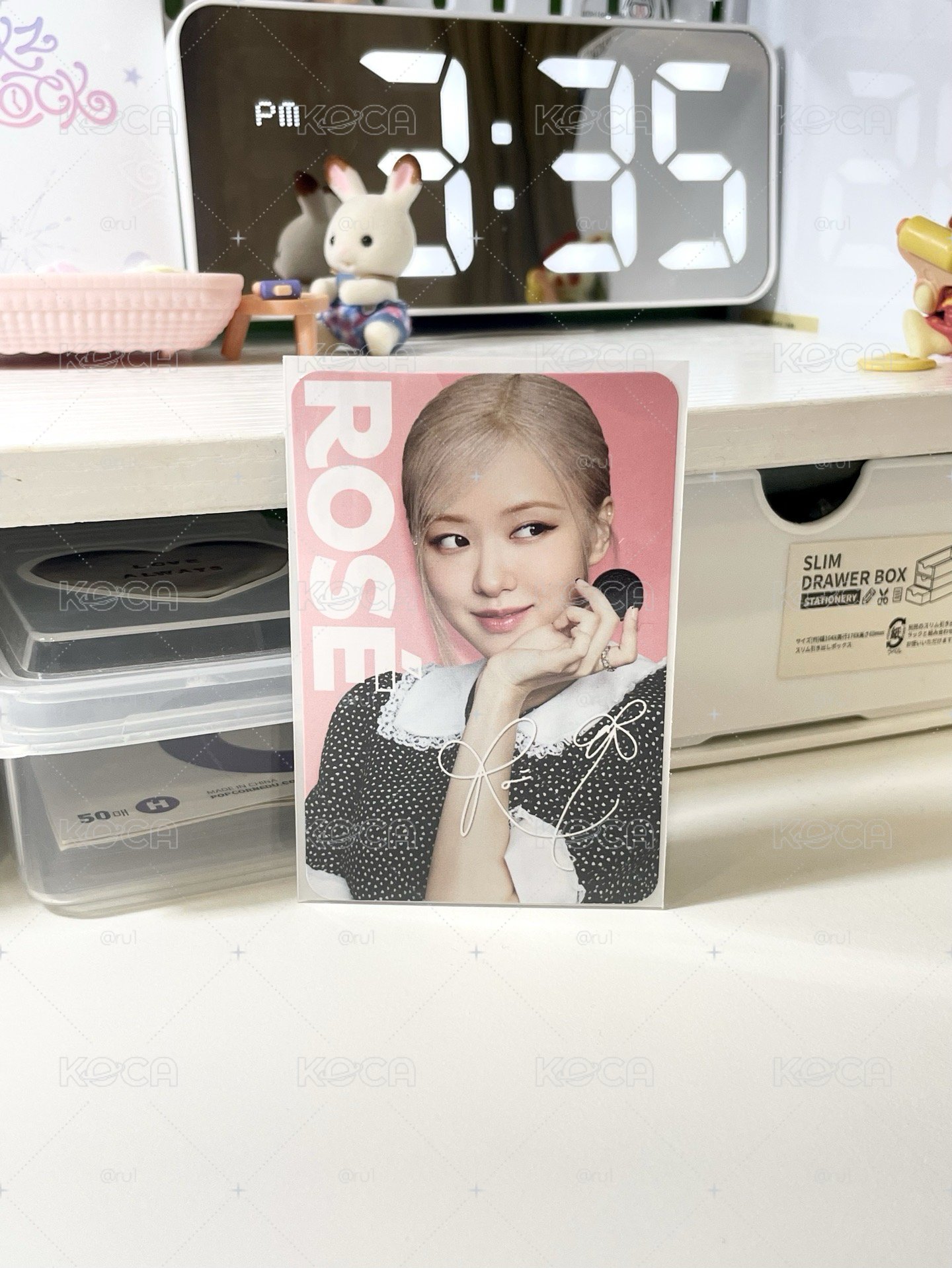 Rosé oreo代言卡