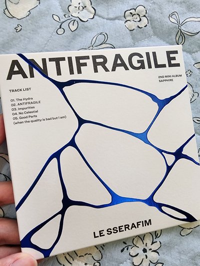 ANTIFRAGILE 中村一葉 單封 [SAPPHIRE ver.]
