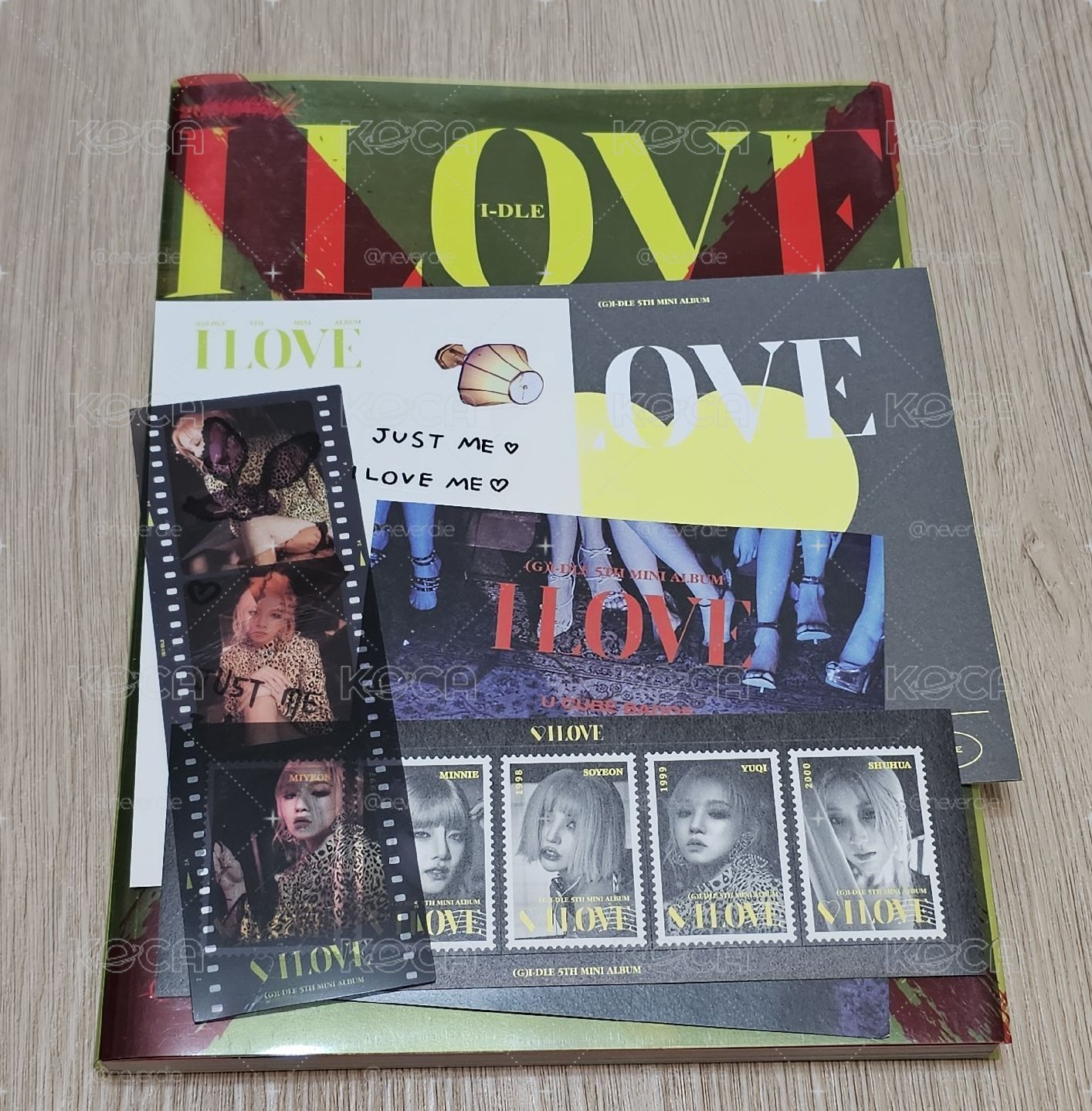 [ i-dle* ] 迷五 I LOVE 三版合售