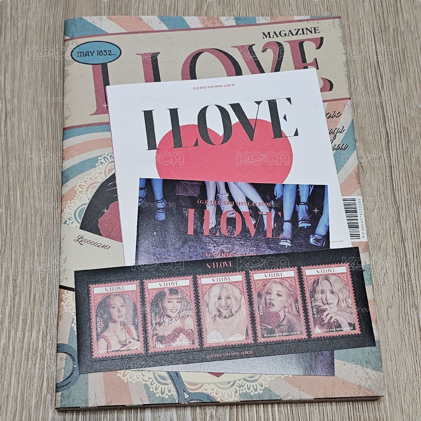 [ i-dle* ] 迷五 I LOVE 三版合售
