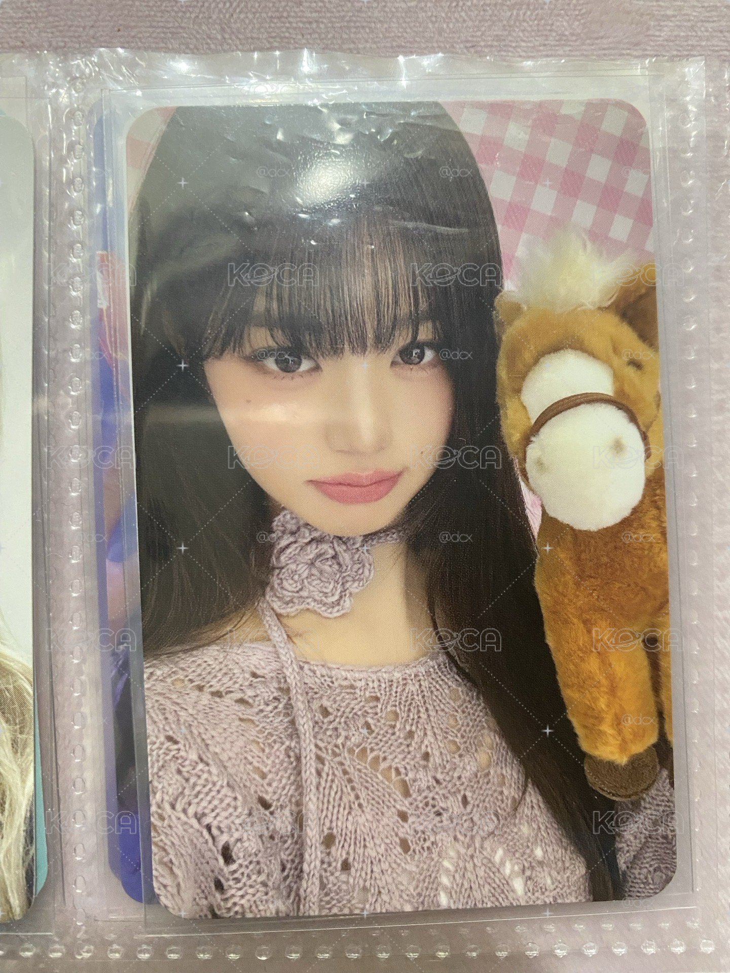IVE 張員瑛 Wonyoung 2026 年曆船特 香芋蛋糕小馬卡