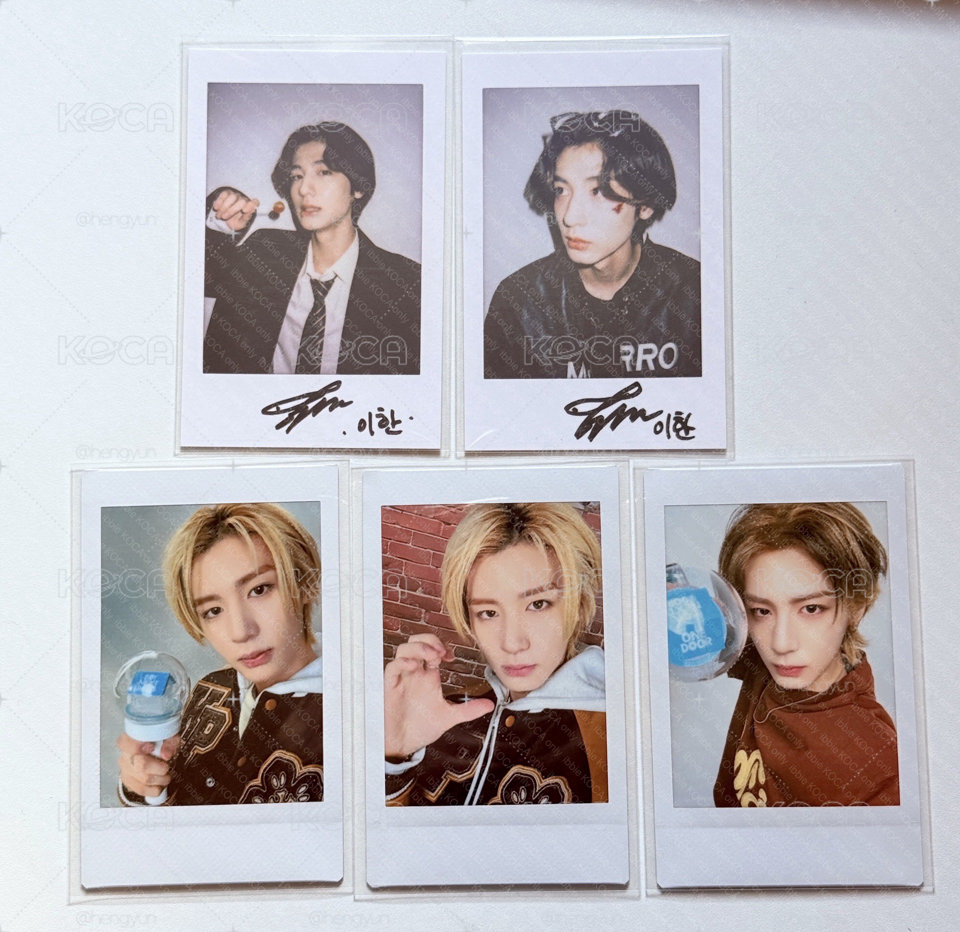 × BOYNEXTDOOR 李涵 漫潮+日巡+首爾場隨機拍立得 整圖一起出不拆出