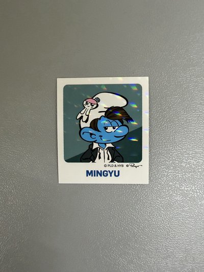 藍色小精靈貼紙