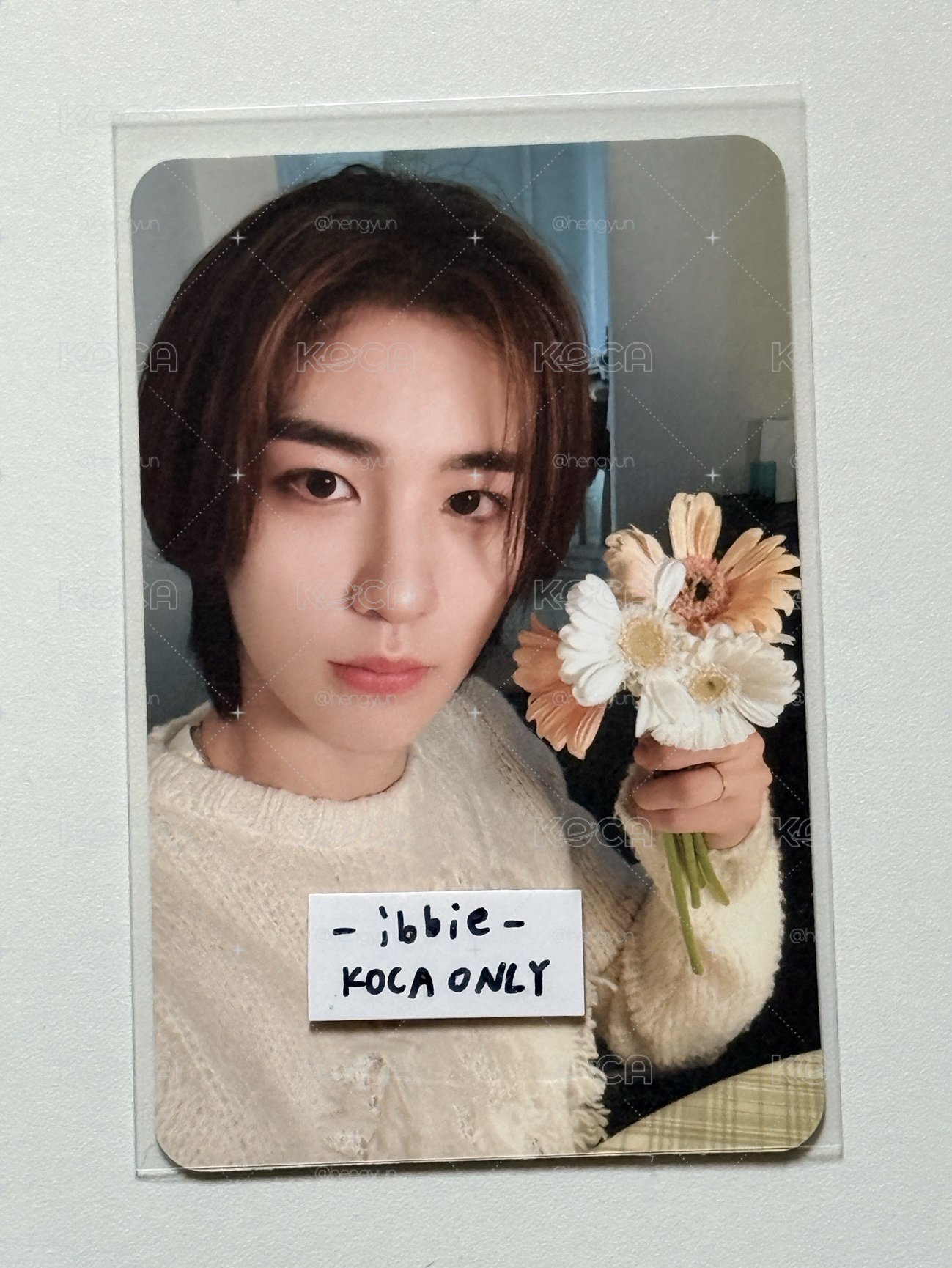 BOYNEXTDOOR 李涵 拿花特典卡（🉑當綁）