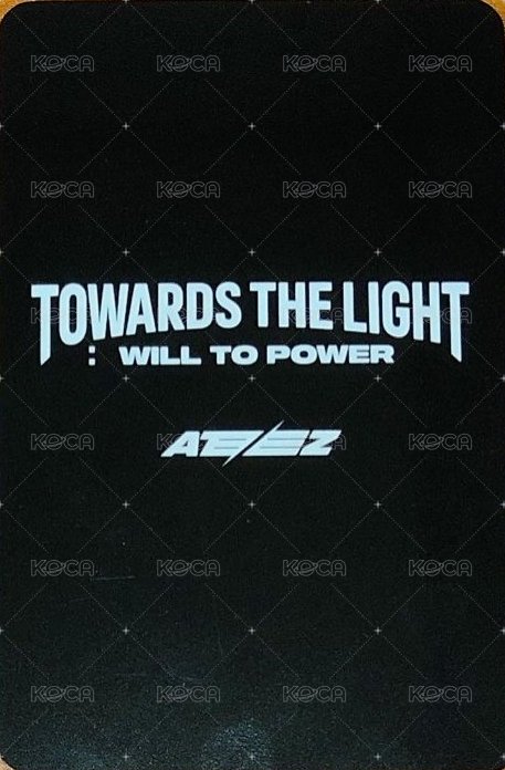 Towards the Light FC Booth 入場卡 / 場限卡  背面