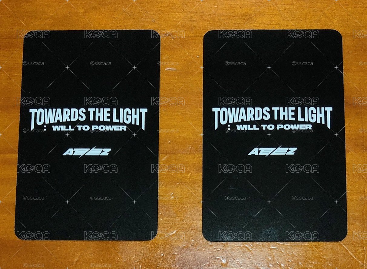 丁潤浩 姜呂尚 Towards the Light 入場卡 / 場限卡 JP FC Booth