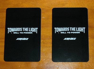 丁潤浩 姜呂尚 Towards the Light 入場卡 / 場限卡 JP FC Booth