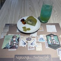 Finana set (不拆，圖上除餐點都有)