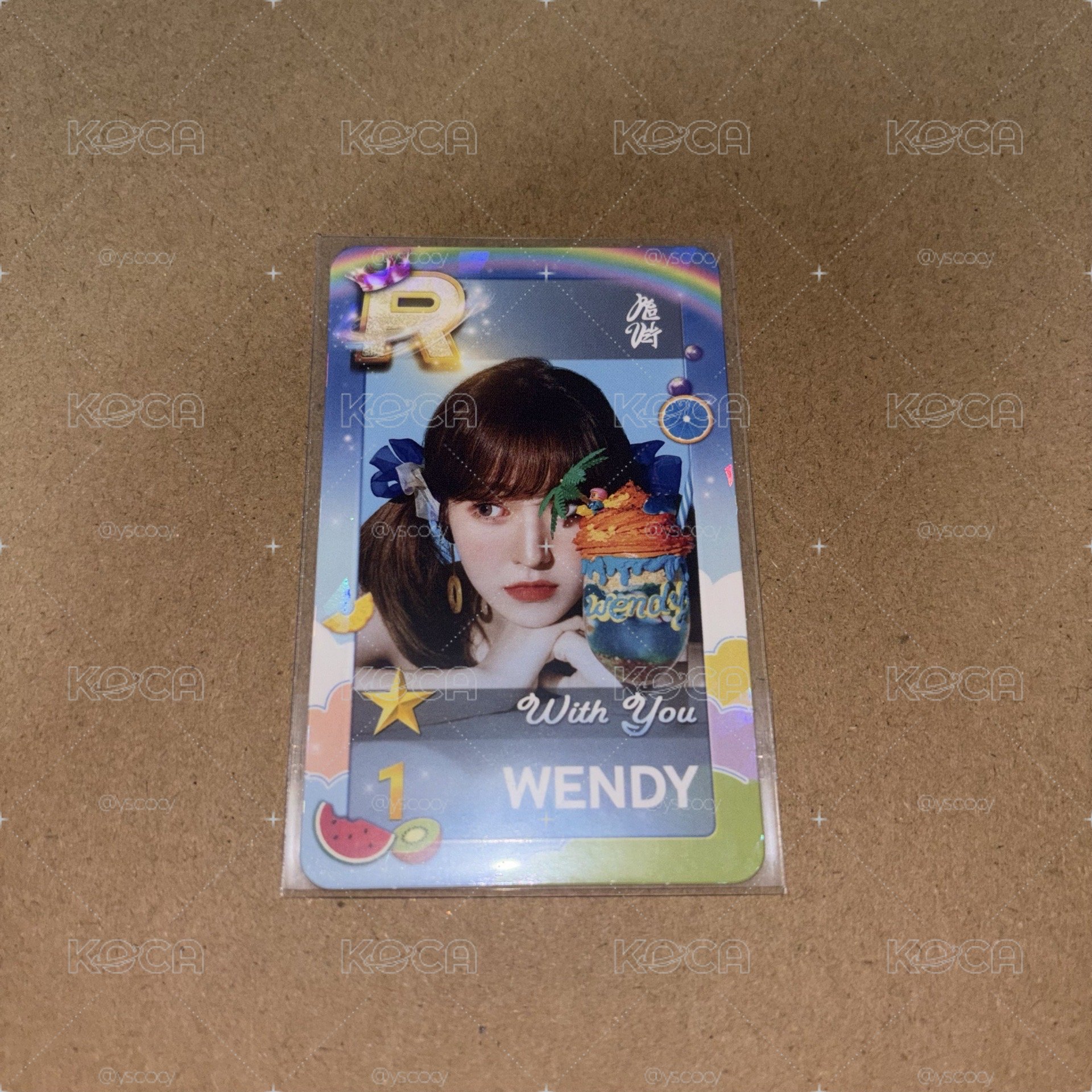 WENDY Summer Magic 東京 遊戲卡 