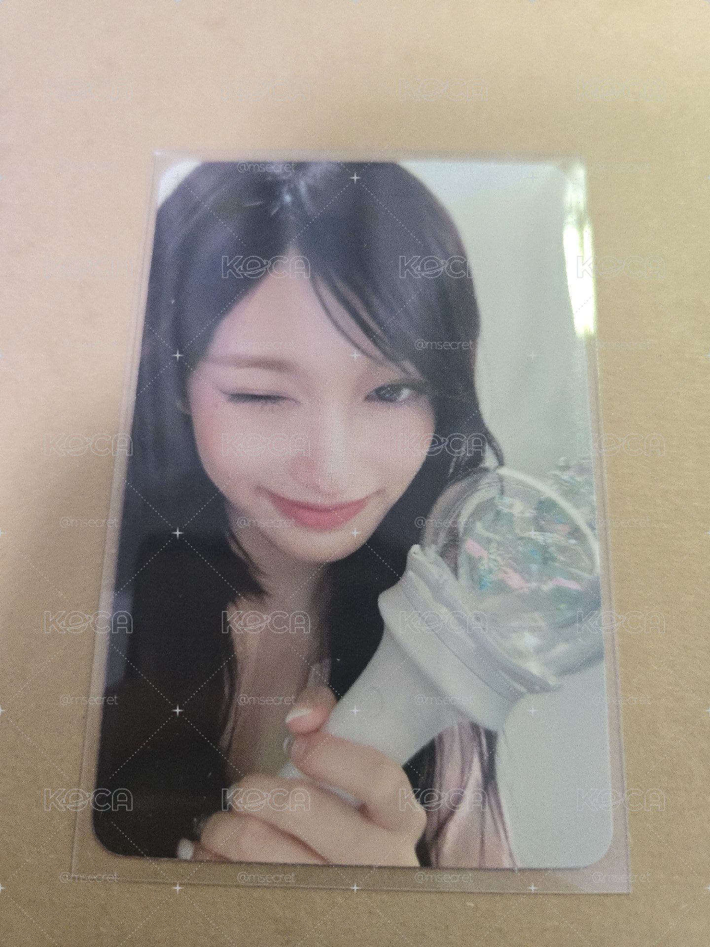 怜栗瑞秋 手燈卡