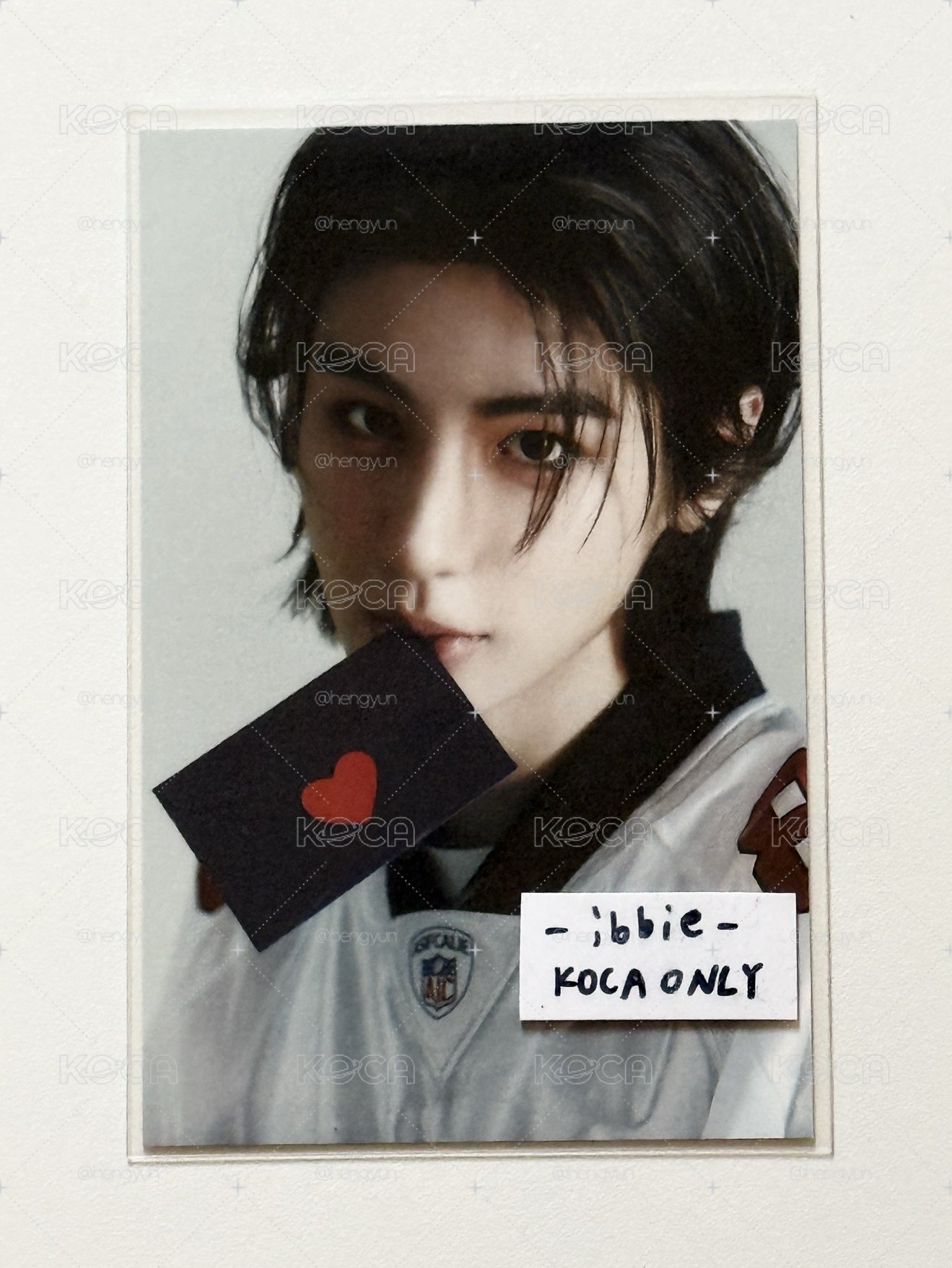 × BOYNEXTDOOR 李涵 日雜小卡（無雜誌）