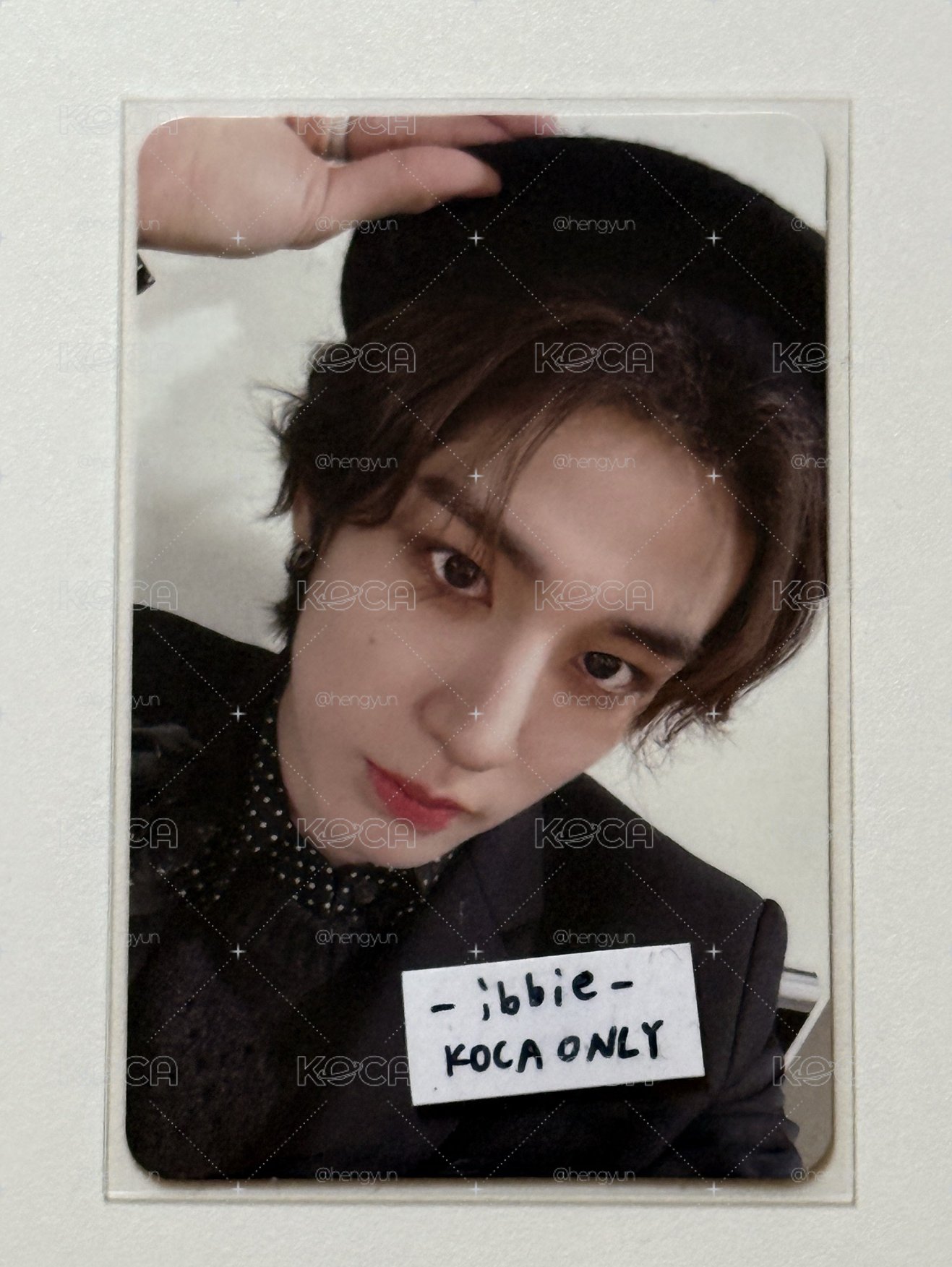 × BOYNEXTDOOR 李涵 貝雷帽幸運卡（標價為綁出價格，直出$398請私訊改價）