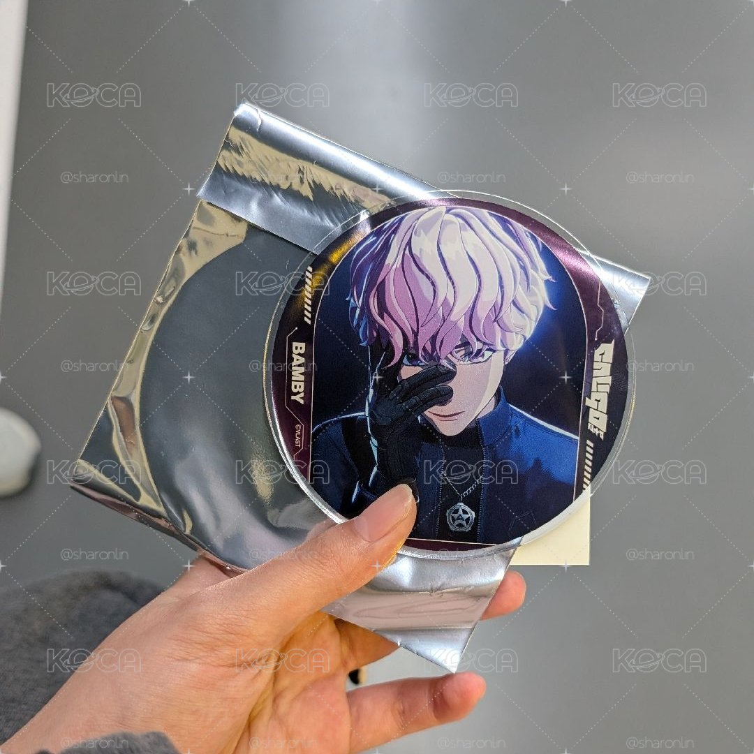 迷四 animate 斑比 加購特典 壓克力杯墊