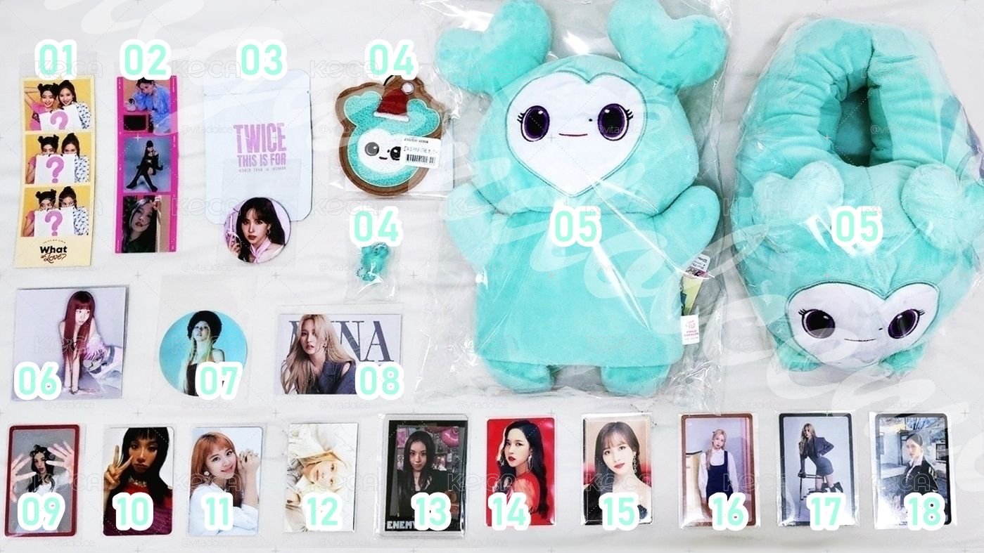 TWICE MINA&CHAEYOUNG SET 南&彩瑛小卡周邊套組 MIVELY 🍓🐧