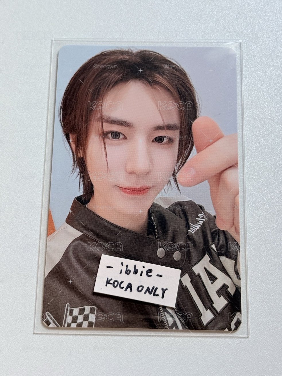 × 🏠中文卡背• BND李涵 —「全世界最可愛的人大概是你這樣」
