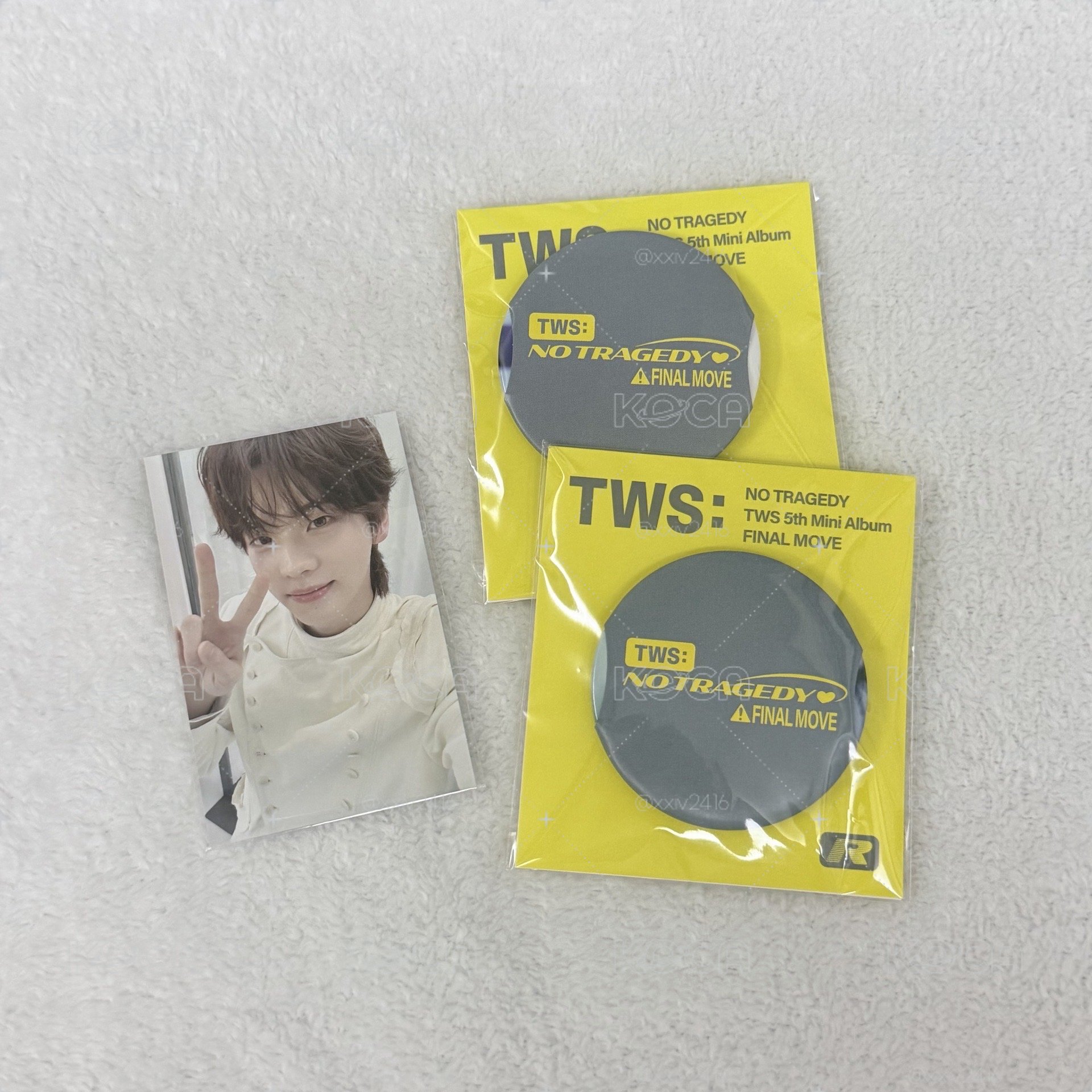 TWS｜迷五快閃徽章 申惟志薰/申惟滿額卡