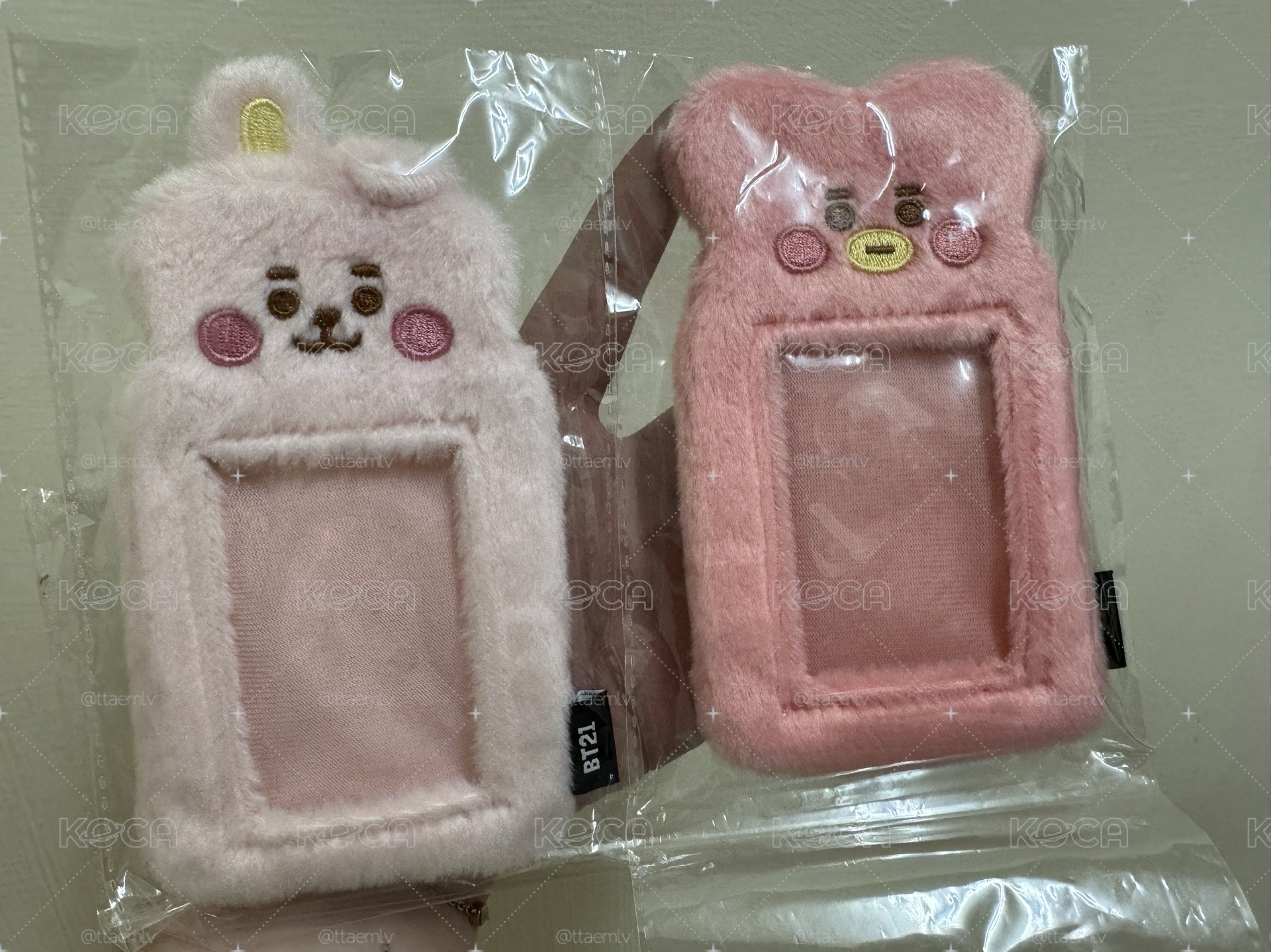 BT21 絨毛卡套 COOKY TATA