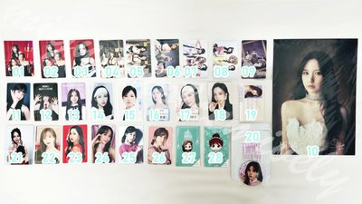 TWICE MINA SET F 名井南周邊小卡F套組 MISAMO 🐧