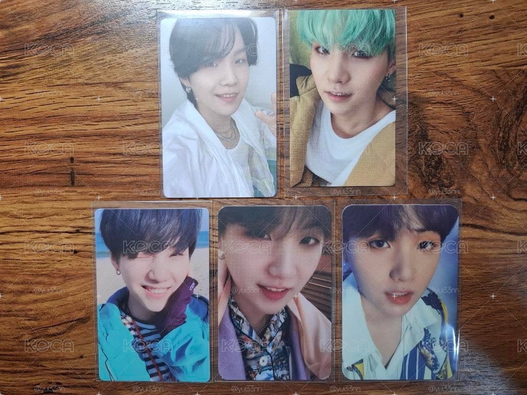 suga 閔玧其 專輯卡