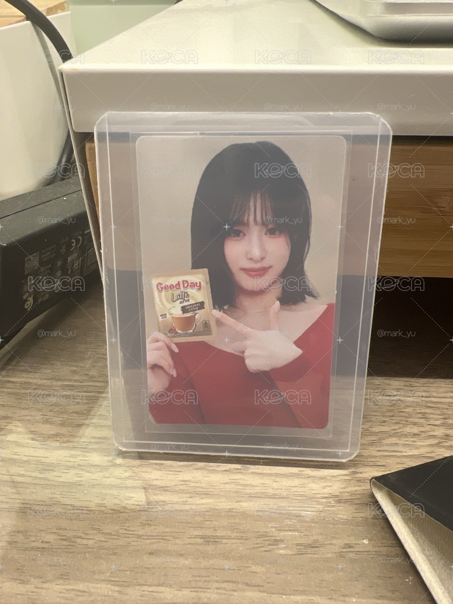 good day 咖啡代言賢卡