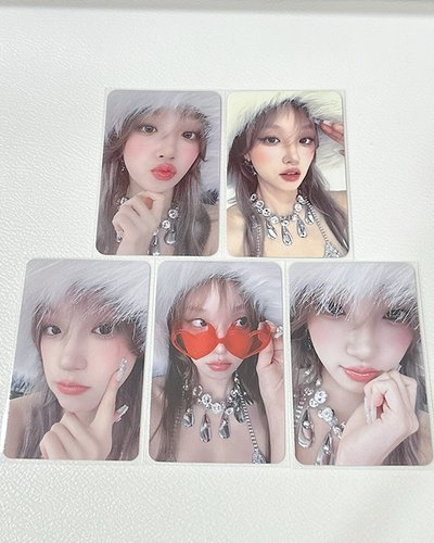 YUQI ｜正規二雪帽造型