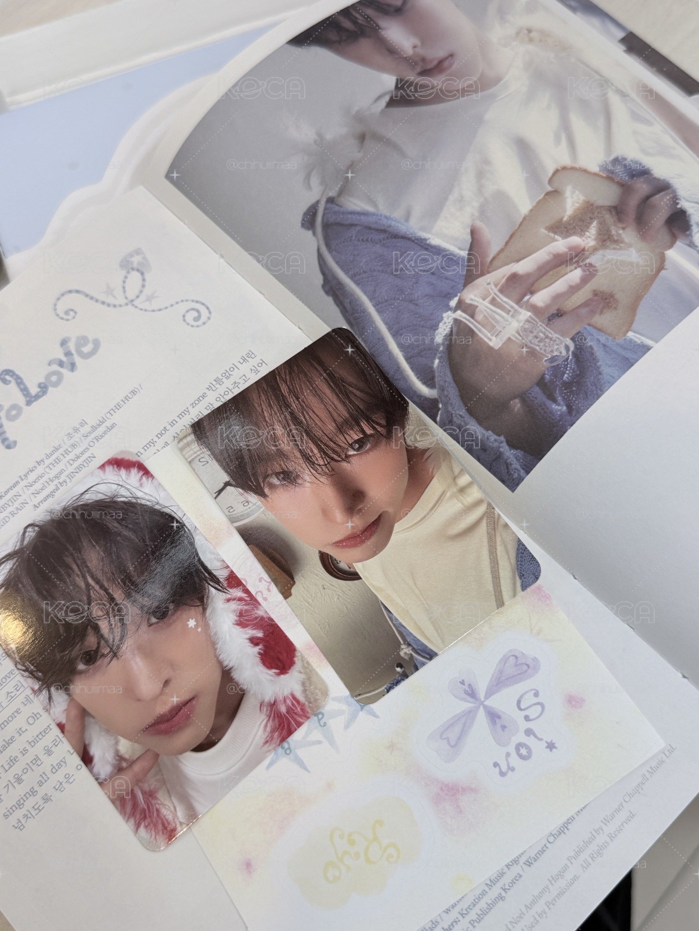 Nct wish otl tt Riku +riku專卡 下單送紙花