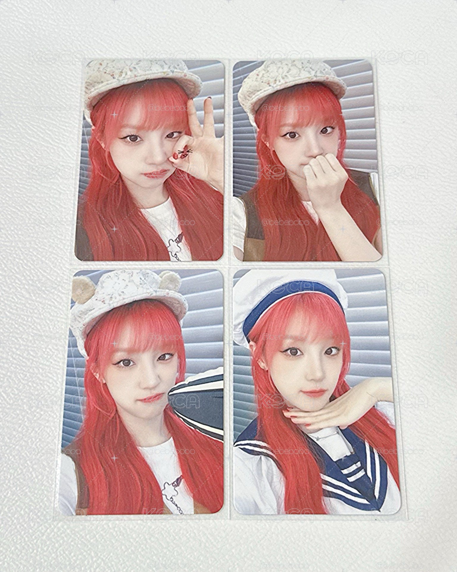 YUQI ｜正規二紅髮造型