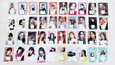 TWICE MINA SET E 名井南小卡E套組 🐧