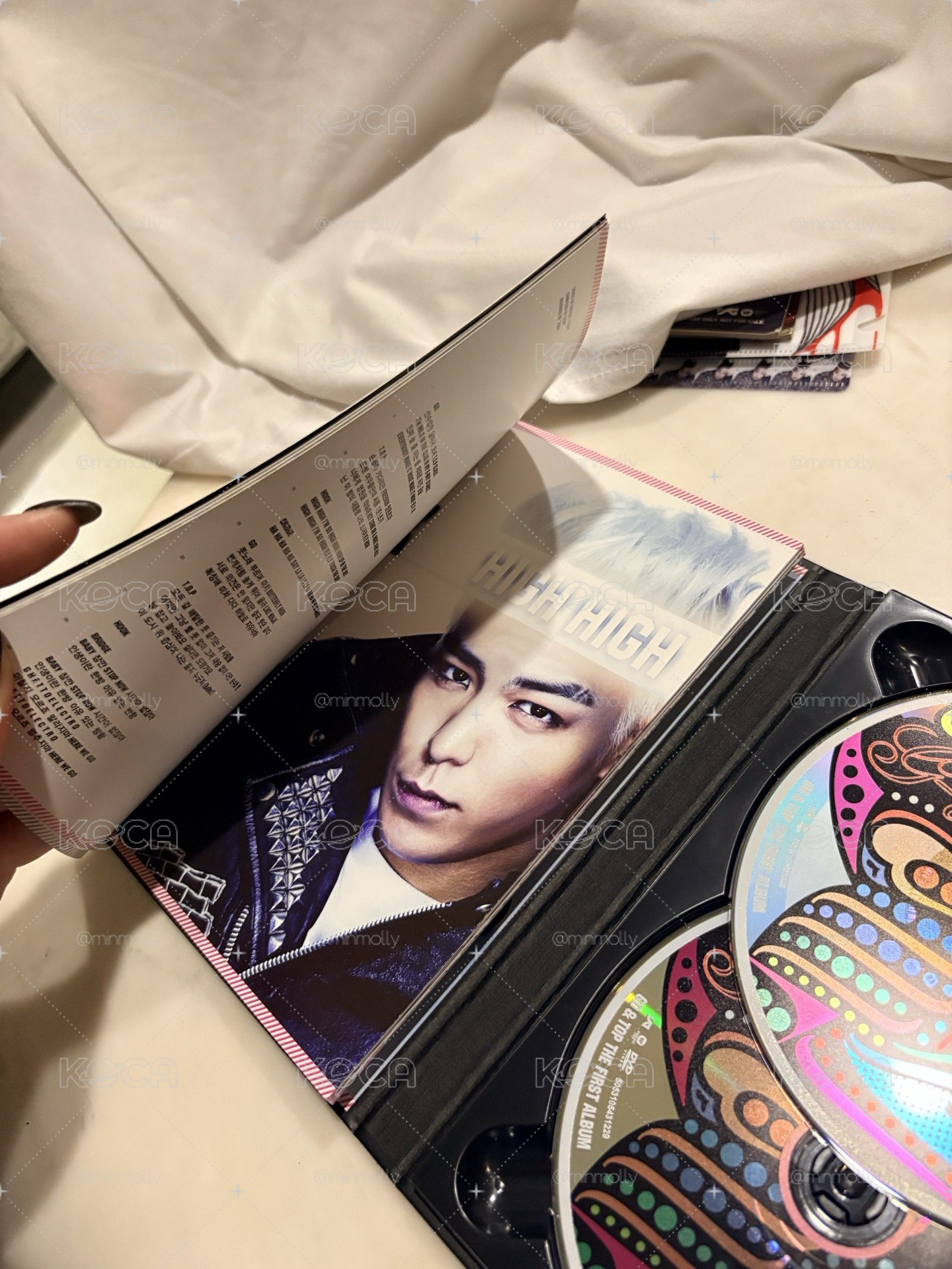 GD＆TOP(BIGBANG) 紅心專 +資料夾*1