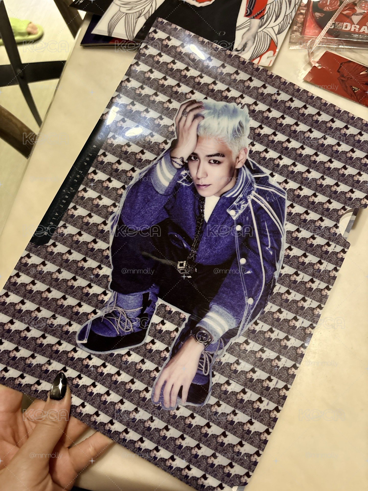 GD＆TOP(BIGBANG) 紅心專 +資料夾*1