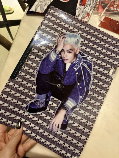 GD＆TOP(BIGBANG) 紅心專 +資料夾*1