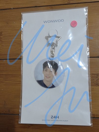 SVT 24H 周邊 星星鑰匙圈吊飾 HOSHI WONWOO THE8
