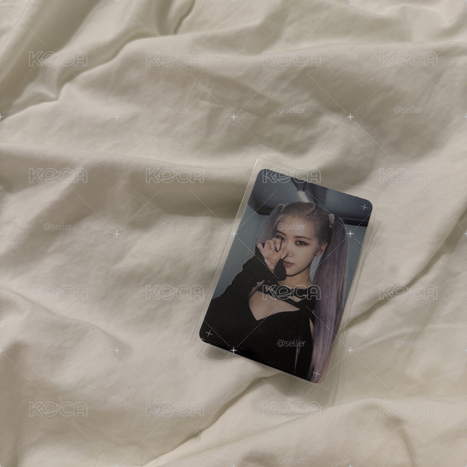 BLACKPINK Rosé HYLT 專輯卡 雙馬尾肉