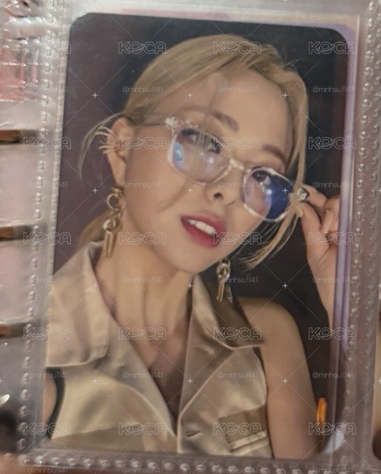 ITZY CHECKMATE sw 2.0 眼鏡娜 申有娜 Yuna