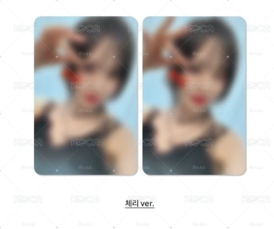 YUJU 初戀是詛咒 系列簽售卡