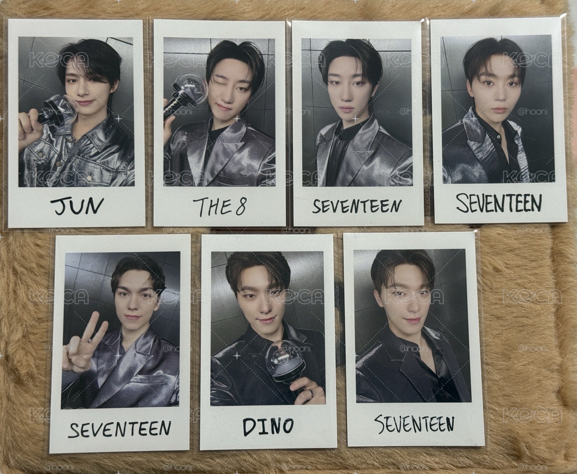 SEVENTEEN日巡拍立得