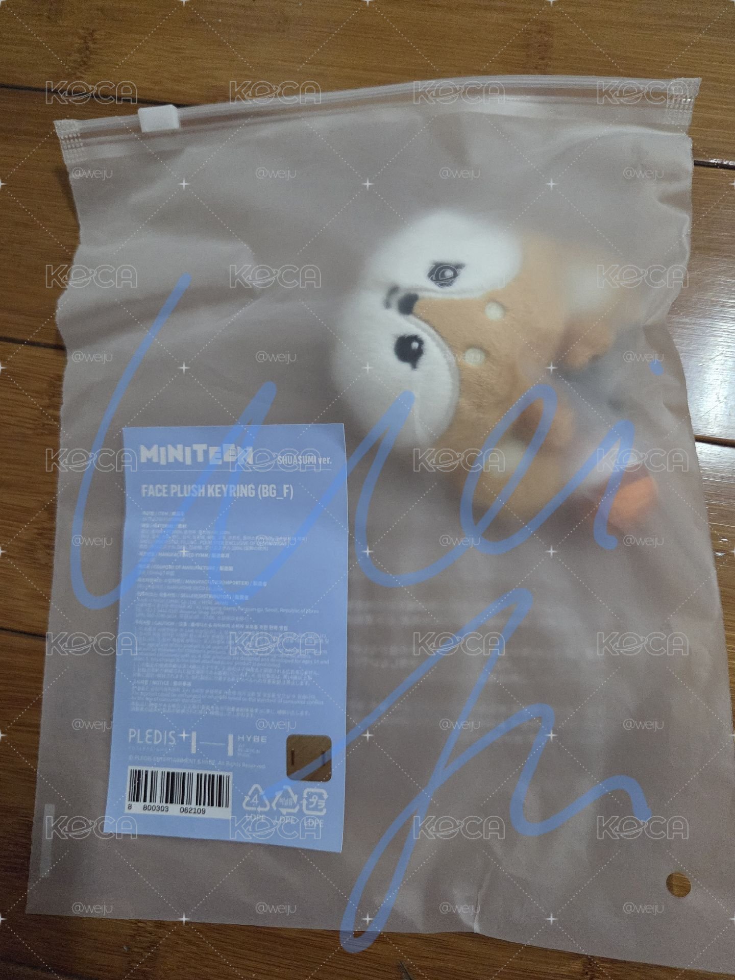 SVT MINITEEN 大頭吊飾 JOSHUA 知秀