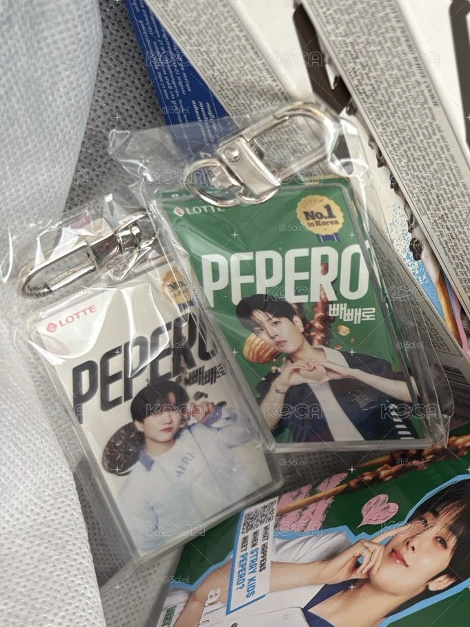 彬玟 pepero 鑰匙圈