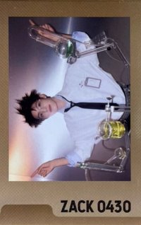 張澤禹18歲生日周邊《人類研究發現》 周邊卡 實驗寶