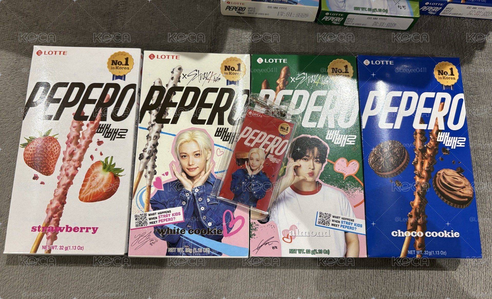 SKZ pepero鑰匙圈