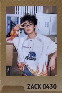 張澤禹18歲生日 周邊卡 
