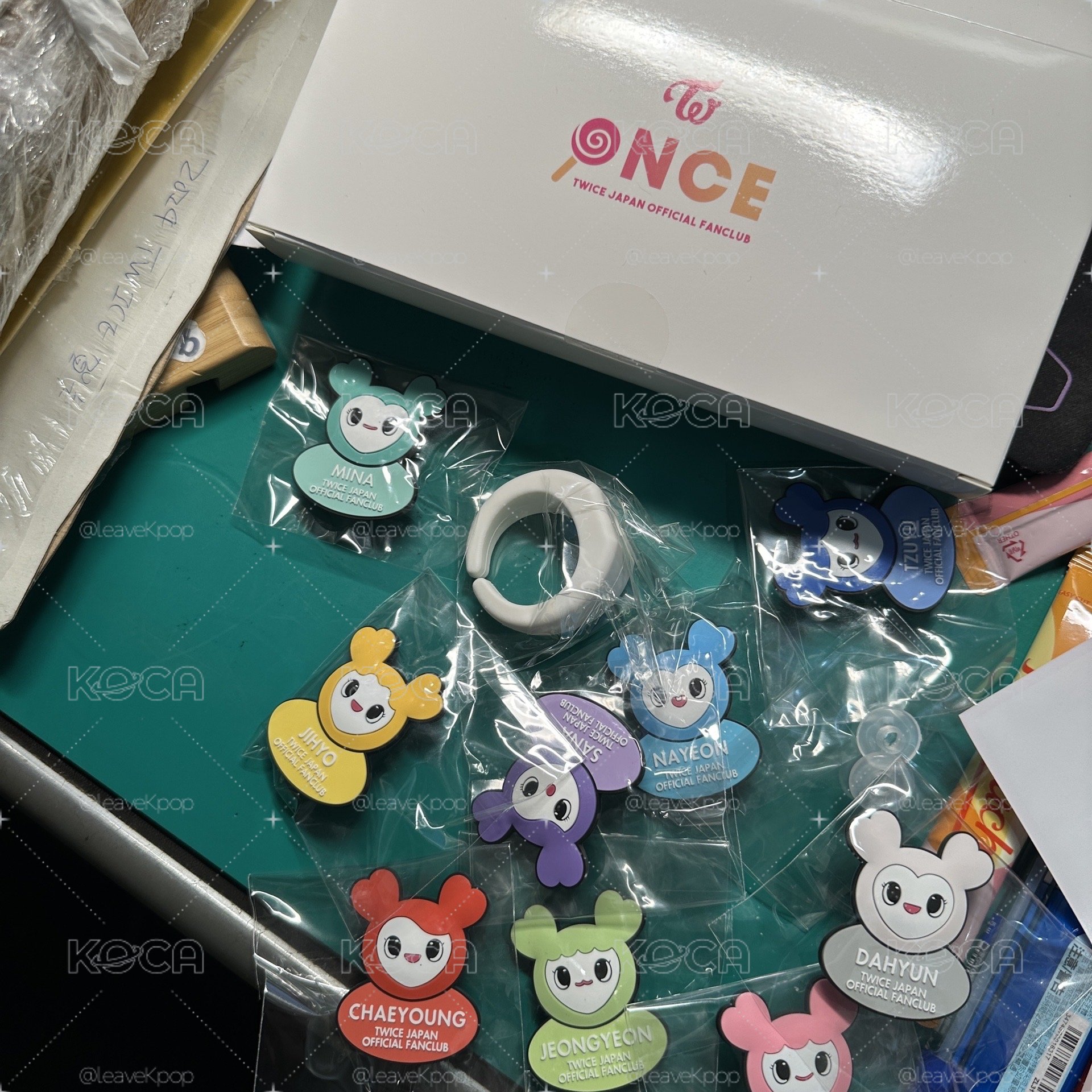 TWICE 日本會員禮 手燈裝飾9個一組賣