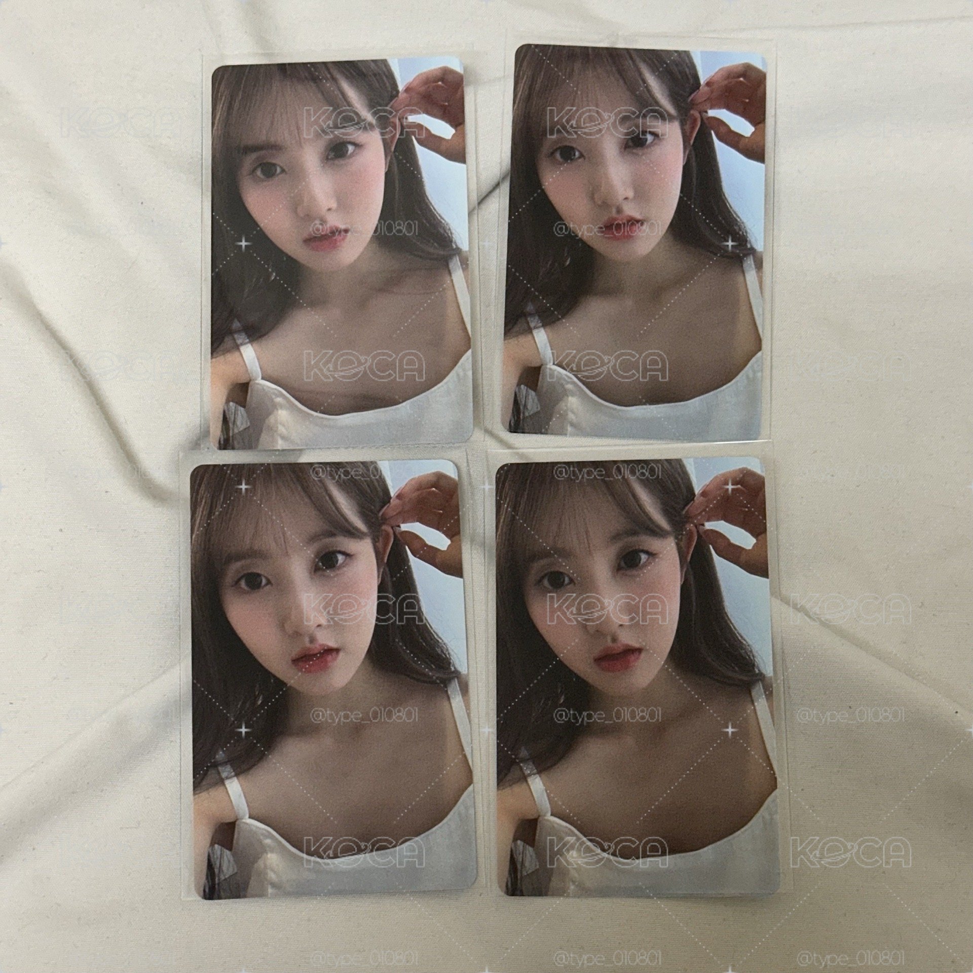 STAYC ≈ SIEUN LENS ME 代言卡