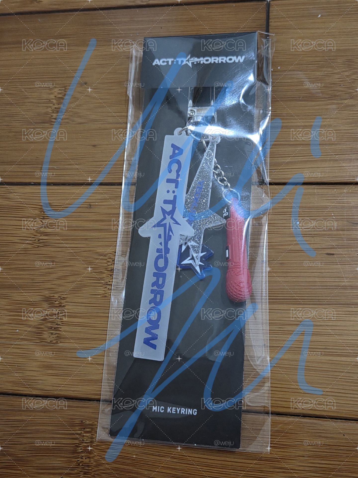 TXT 然竣 麥克風吊飾