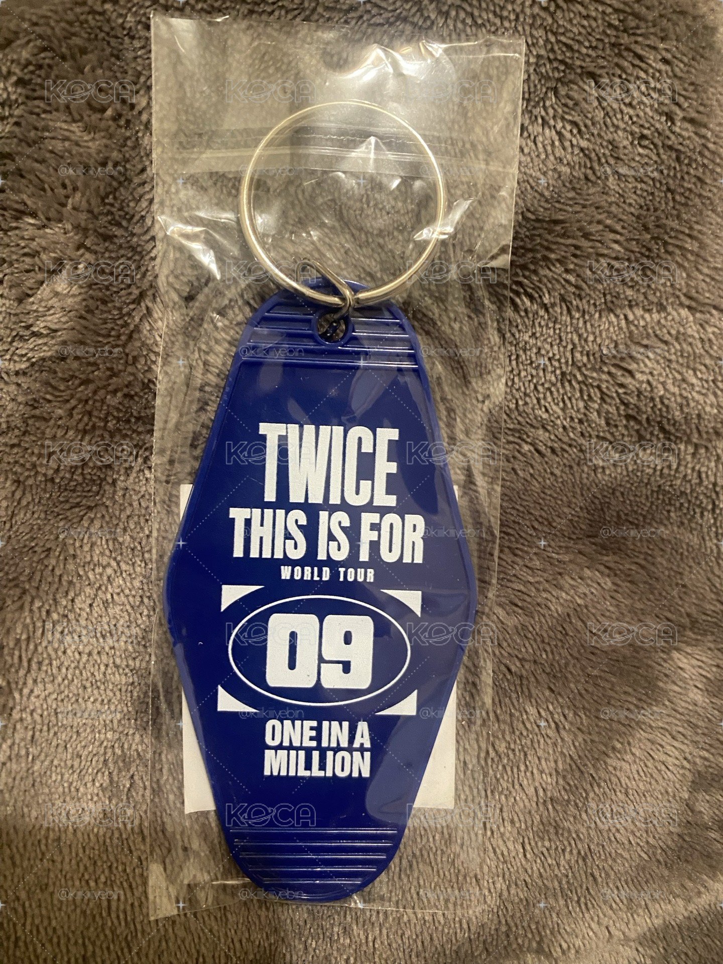 TWICE 六巡 快閃 飯店 鑰匙圈