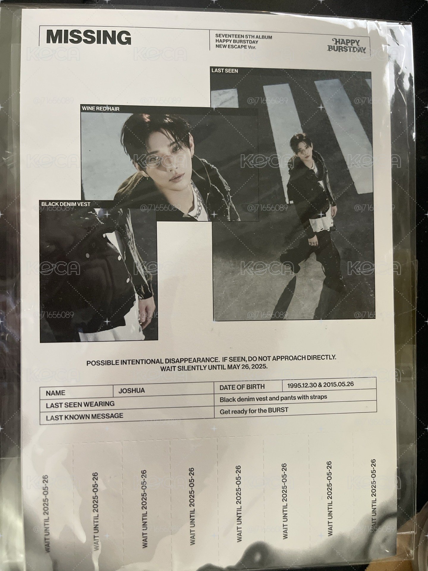 SVT  專輯 特典 