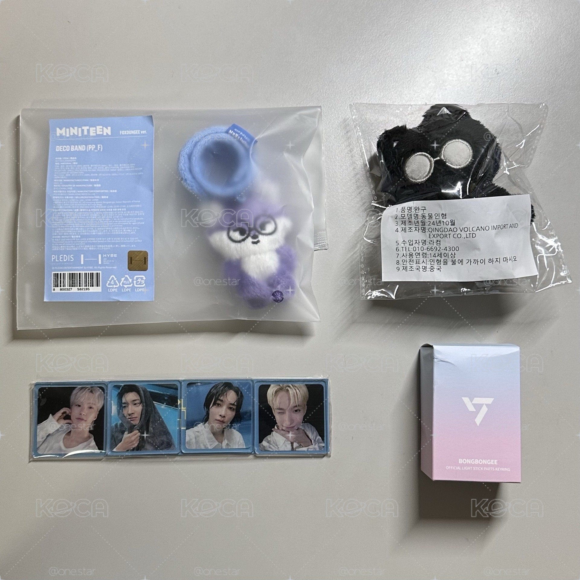 SVT｜娃娃、特典、手燈替換芯